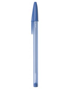 Boligrafo Bic Cristal Soft 1,2 Mm. Azul Cap/opaco