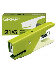 Abrochadora Metalica Color Grap 21/6 E/caja 510