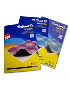 Carbonico Pelikan Ultrafilm Azul P/mano 21x33 Caja X 50un.