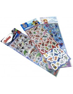 Set De Stickers +de 100 Stickers Personajes Surtidos /00400/epp06328 Tapimovil