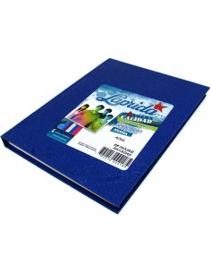 Cuaderno Laprida 16x21 98hojas Rayado Araña Azul 613005