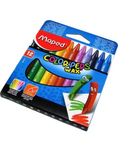 Crayones Maped 12 Colores...