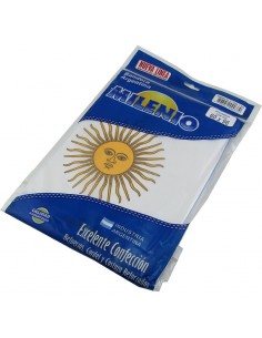Bandera Argentina  60 X 96 Cm C/sol Poliester Alta Tenacidad  1103