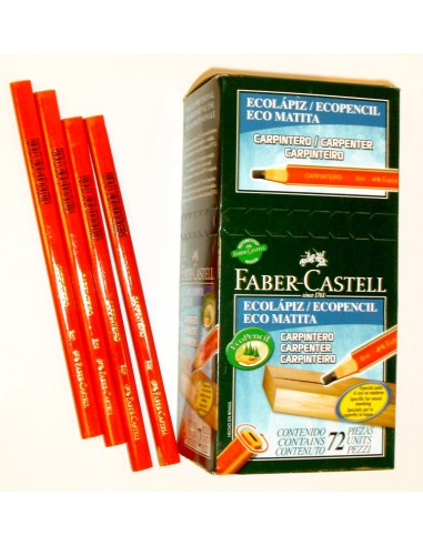 Faber Castell lapiz carpintero eco