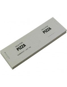 Vale  Por Pizza   50hjs  11 X4cm  Art.742