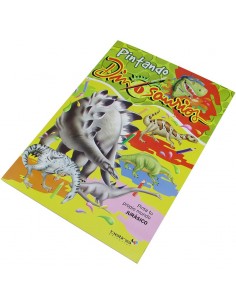 Libro Pintando Dinosaurios...