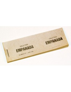 Vale  Por  Empanada   50hojas  11 X4cm  Art.726