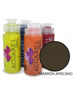 Acrílico Decorativo  Acuarel Marron Africano  00600690