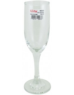 Copa Vidrio Champagne Rioja 4640al24 186cc Lisa Granel