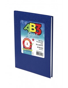 Cuaderno Laprida Ab3  T/c Araña Azul 19 X23.5 X  50hj Rayad.  613301