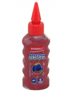 Adhesivo Simball Glitter Rojo 3.6ml 0218010301