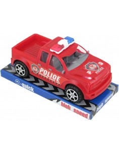 Camioneta Policia 17 Cm  Friccion Burbuja  Hwa1315280