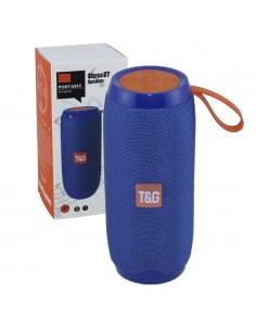 Parlante Tubo Portatil Tg-106 Multimedia Bluetooth Con Radio  Aa008