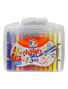 Crayones Gel X 24 Colores +...