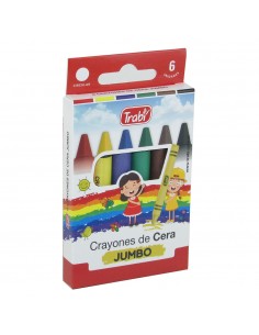 Crayones De Cera Jumbo...