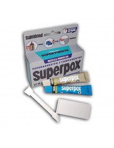 Superadhesivo Superpox Transparente 2 Componentes Suprabond 16 G En Caja Spx Sa 16 T E