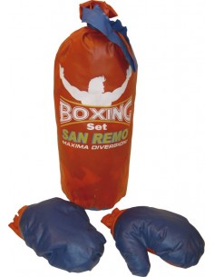 Set D/boxeo Infant/san Remo Ch/bolsa+guantes Pvc
